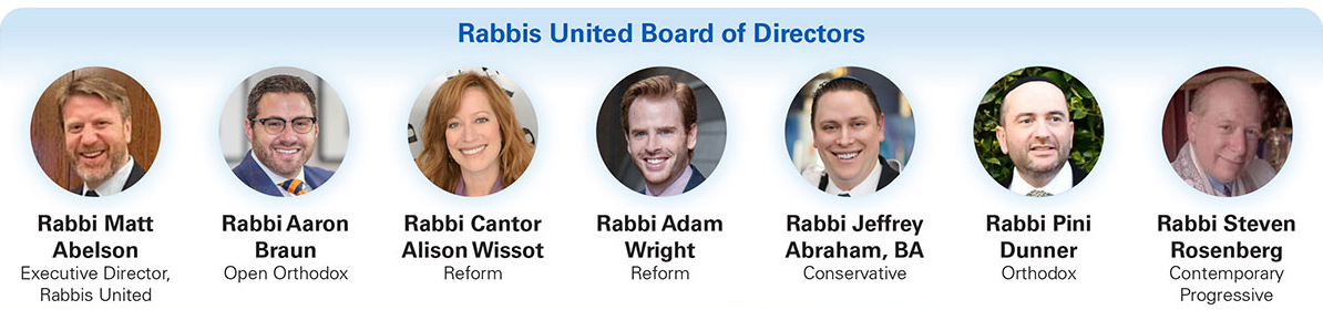 The RabbisUNITED Advisory Board